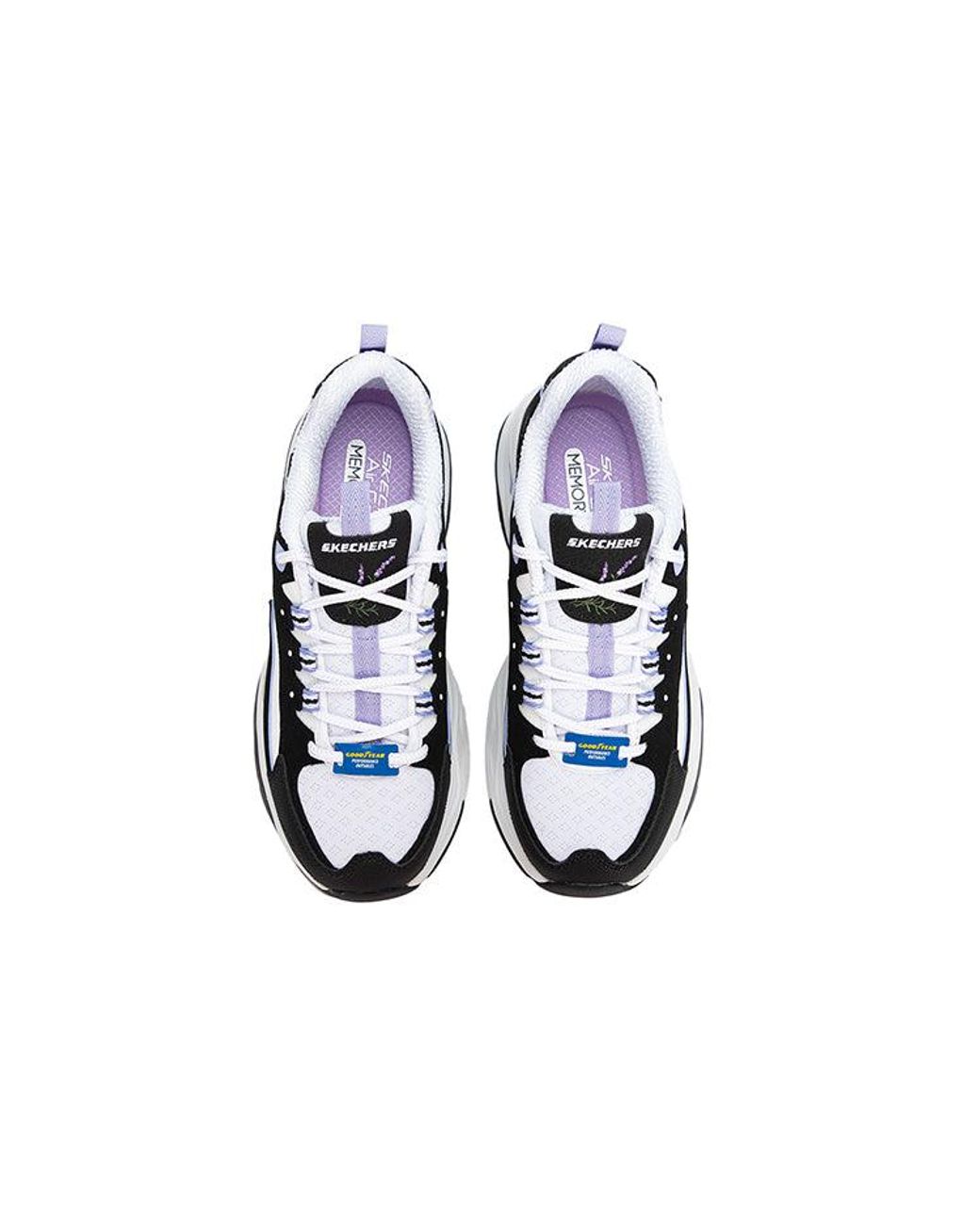 Skechers White (Wmns) D'Lites 4.0