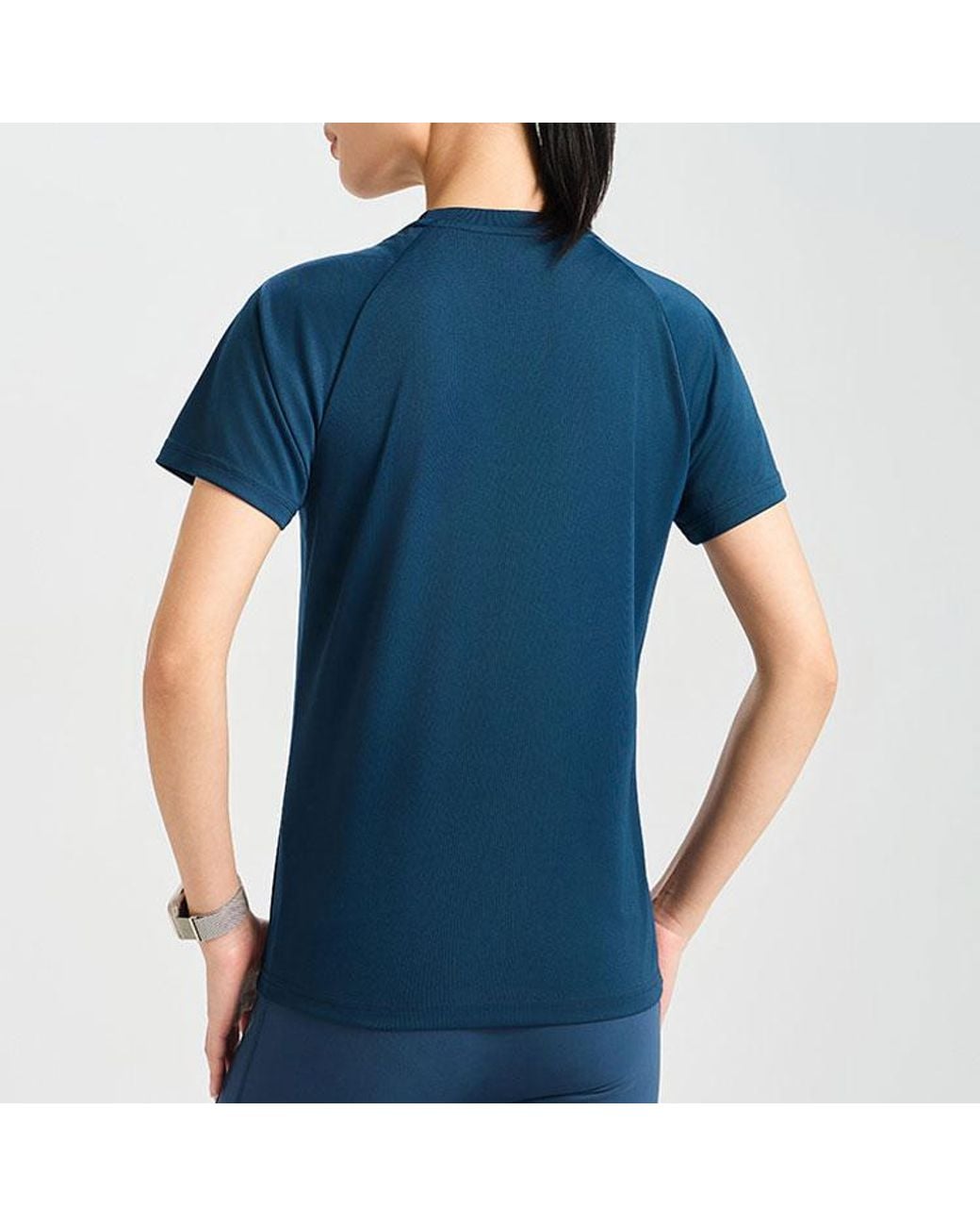 Asics Blue (Wmns) Inner Muscle Short Sleeve Top 'Thunder'