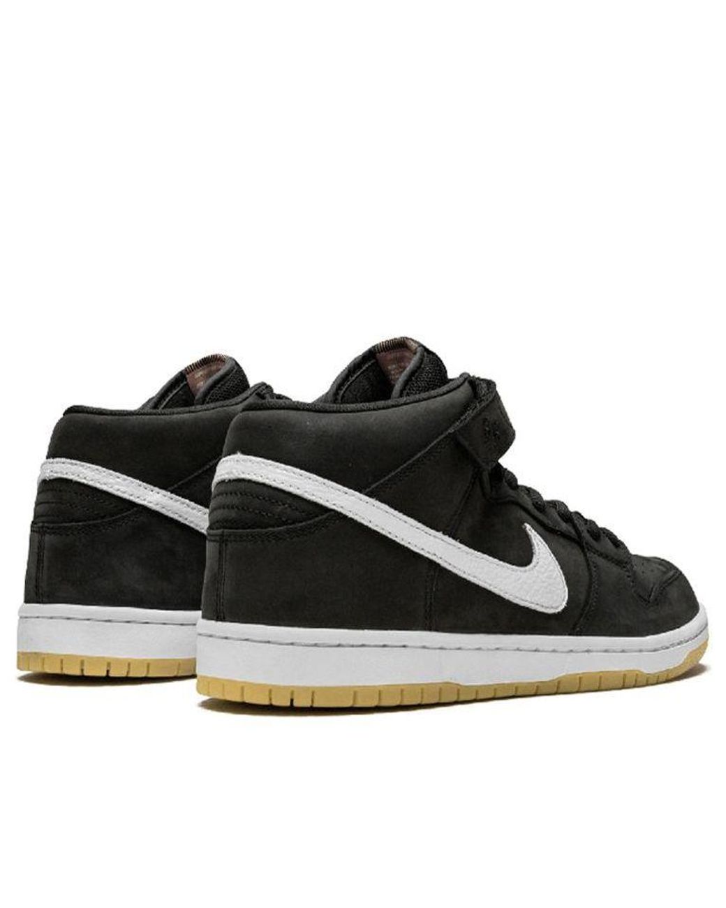 Nike Black Sb Dunk Mid Label' for men