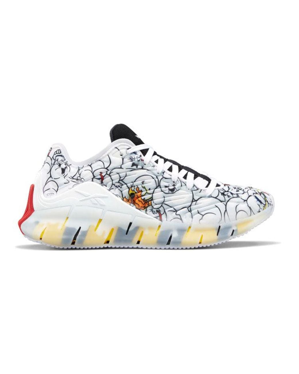 Reebok White Ghostbusters X Zig Kinetica J 'Mr. Stay-Puft' for men