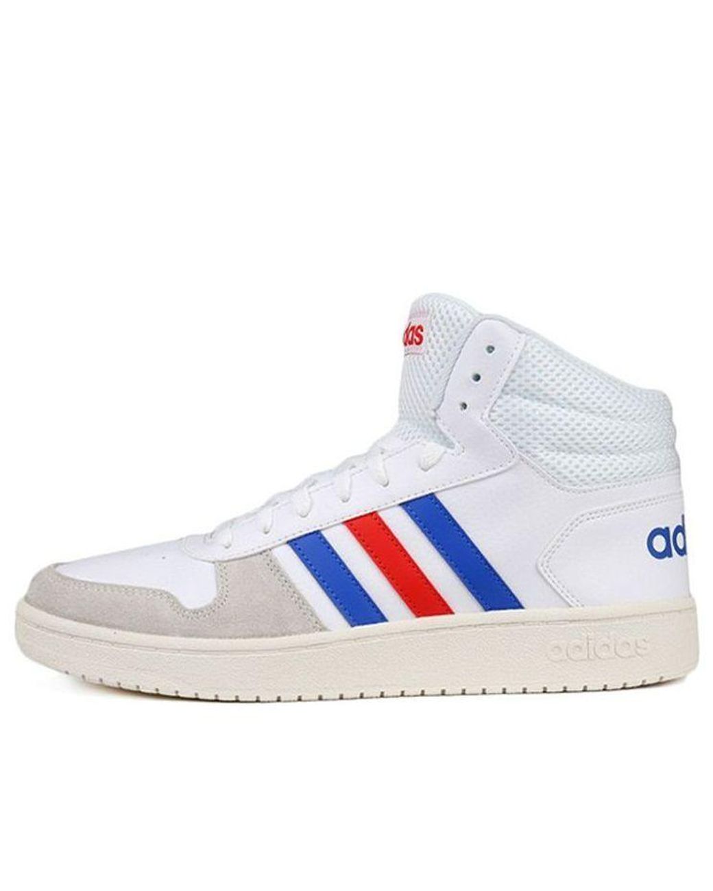 adidas Hoops 2.0 Mid 'white Blue Red' for Men | Lyst