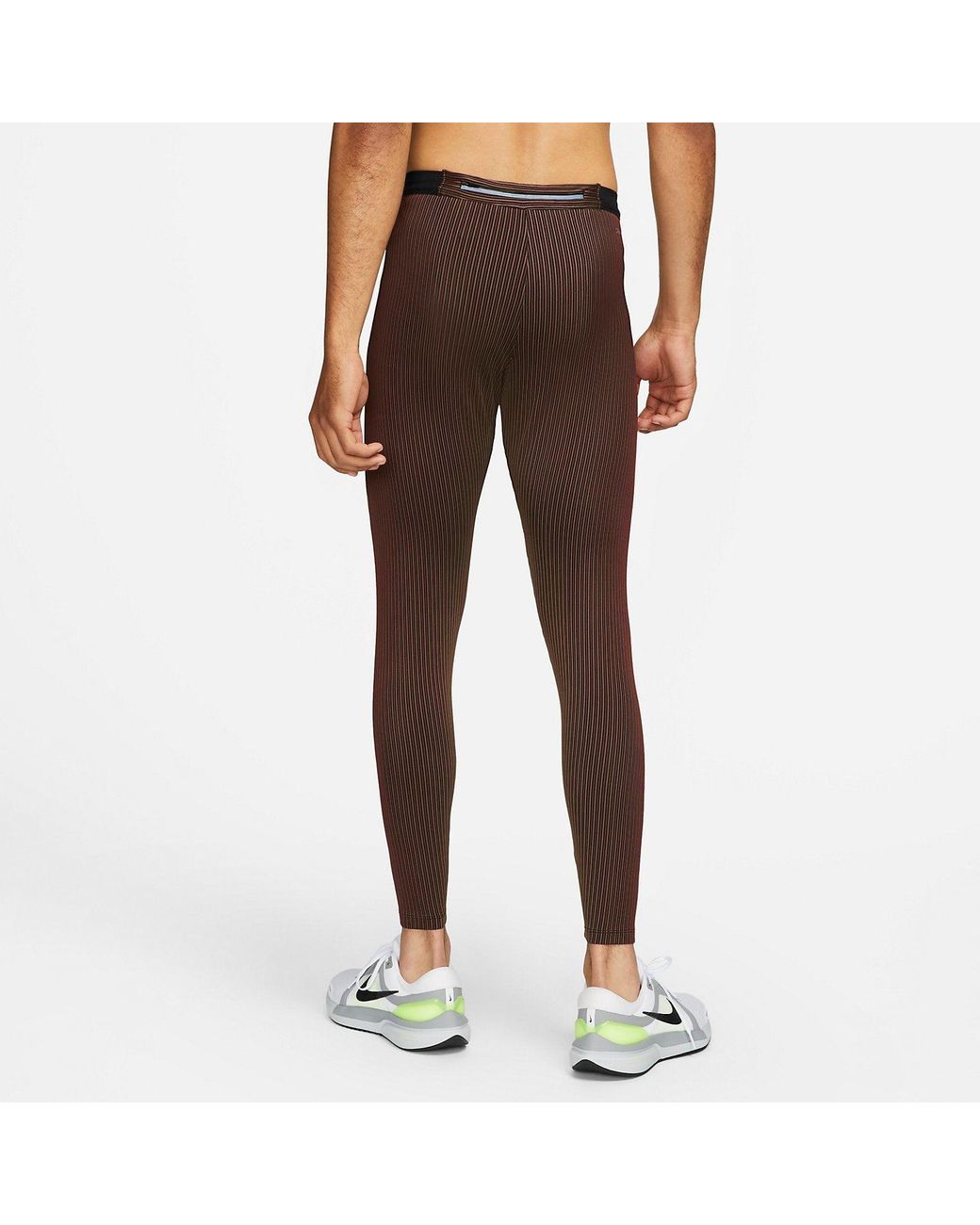 Nike Brown Dri-Fit Adv Aeroswift Racing Tights Pants for men