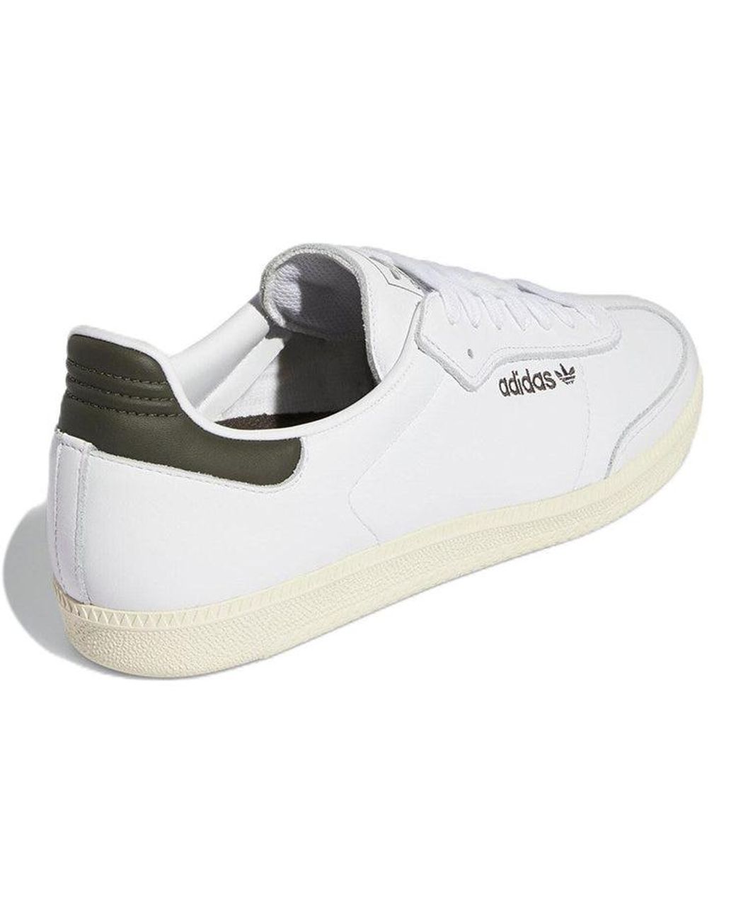 Adidas White Samba Adv Shadow' for men