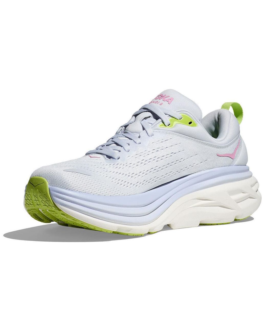 Hoka One One Blue (Wmns) Bondi 8 Wide 'Sea Ice Twilight'