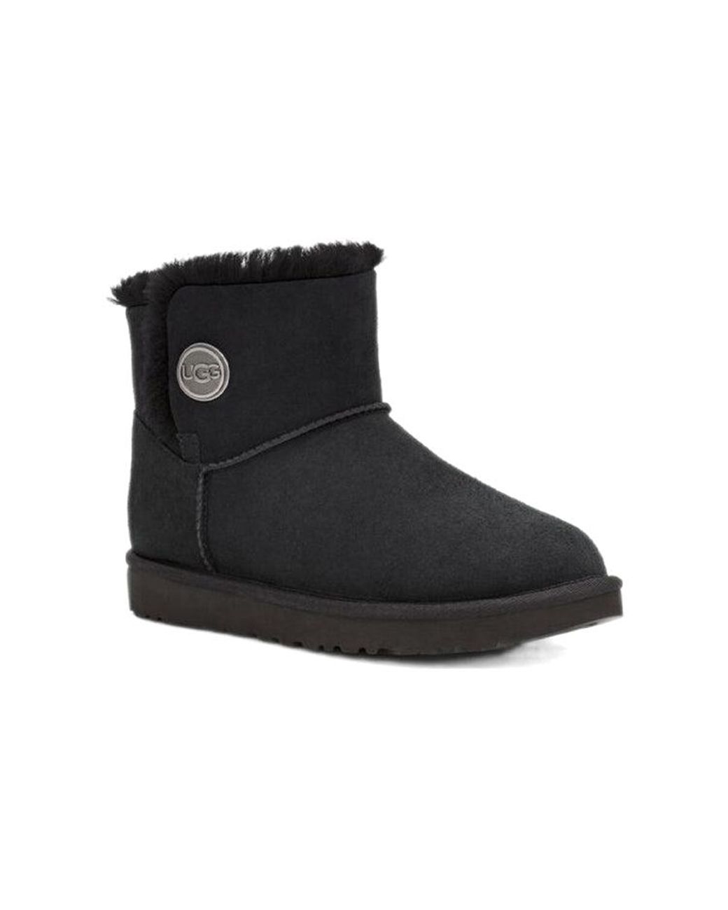 Ugg Black (Wmns) Mini Bailey Snaps