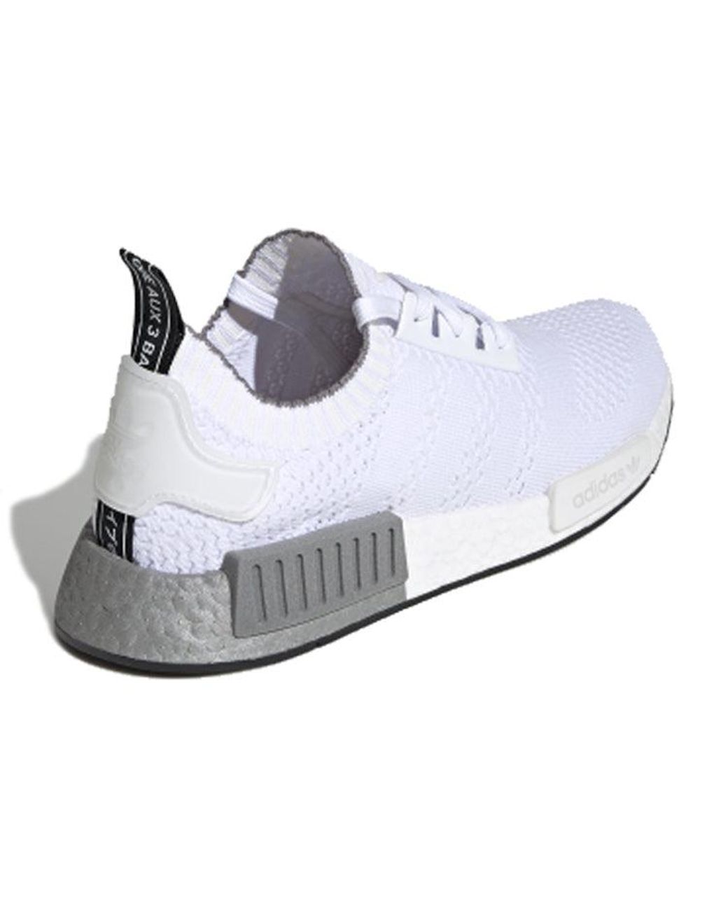 Adidas White Nmd_R1 Primeknit 'Two Tone Boost for men