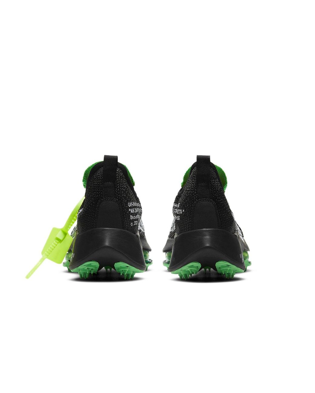 Nike Black X Off- Air Zoom Tempo Next% for men