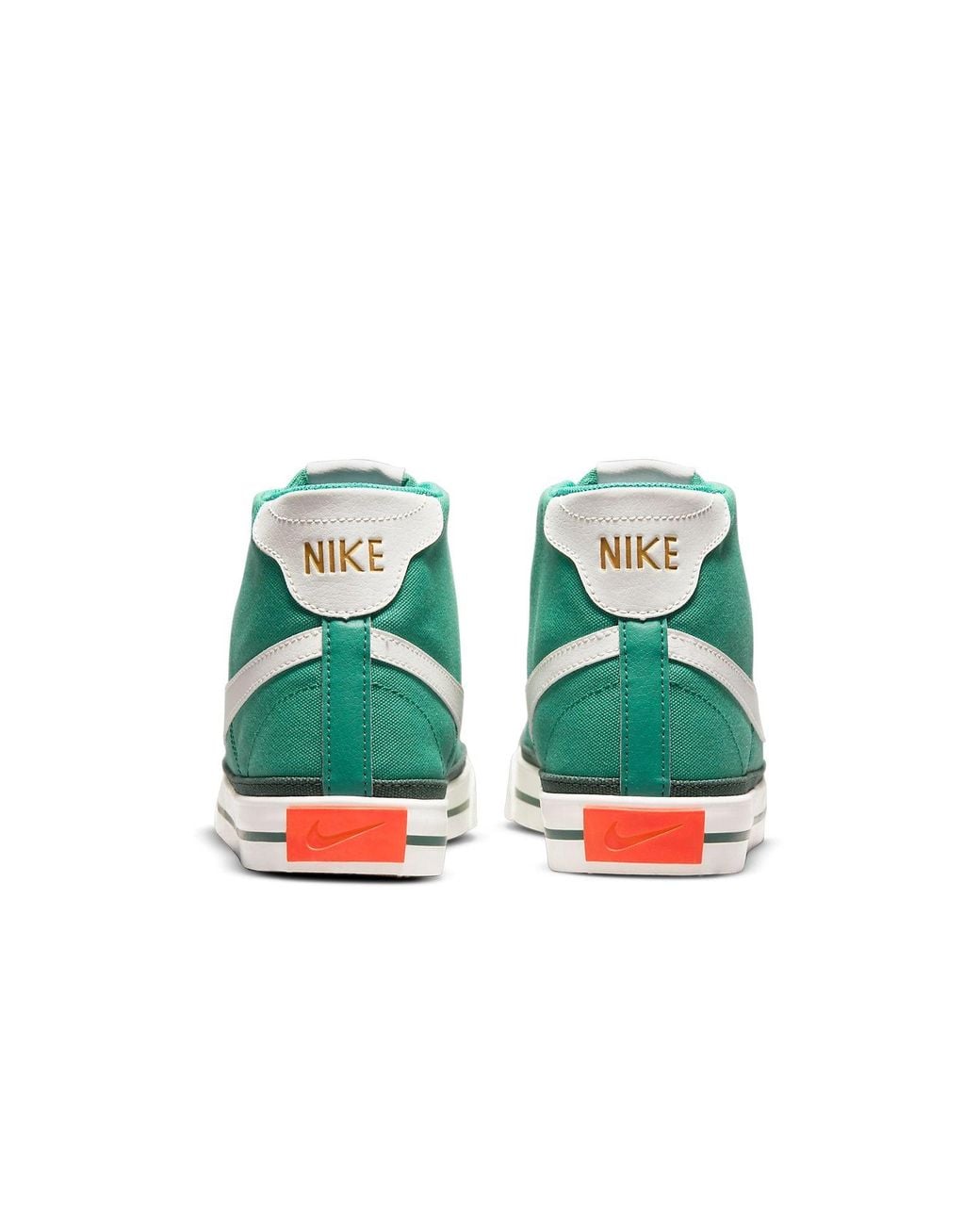 Nike Green Court Legacy Canvas Mid for men