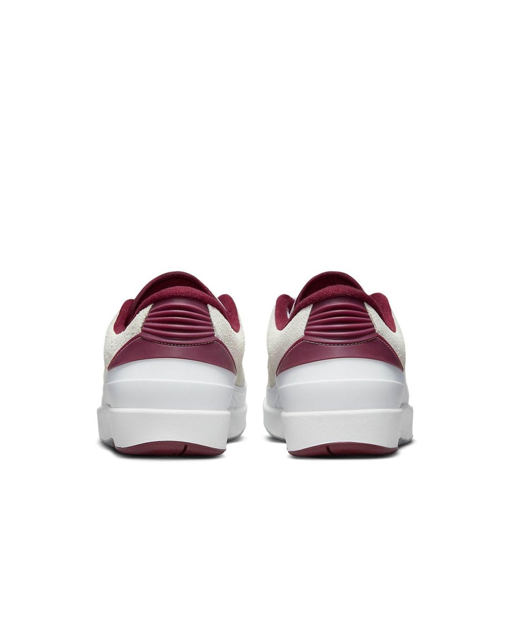Nike White Jordan 2 Retro Low Cherrywood for men
