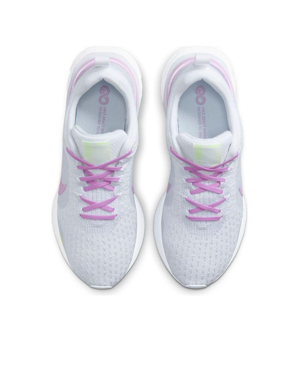 Nike White (Wmns) React Infinity Run Flyknit 3 Rush Fuchsia'