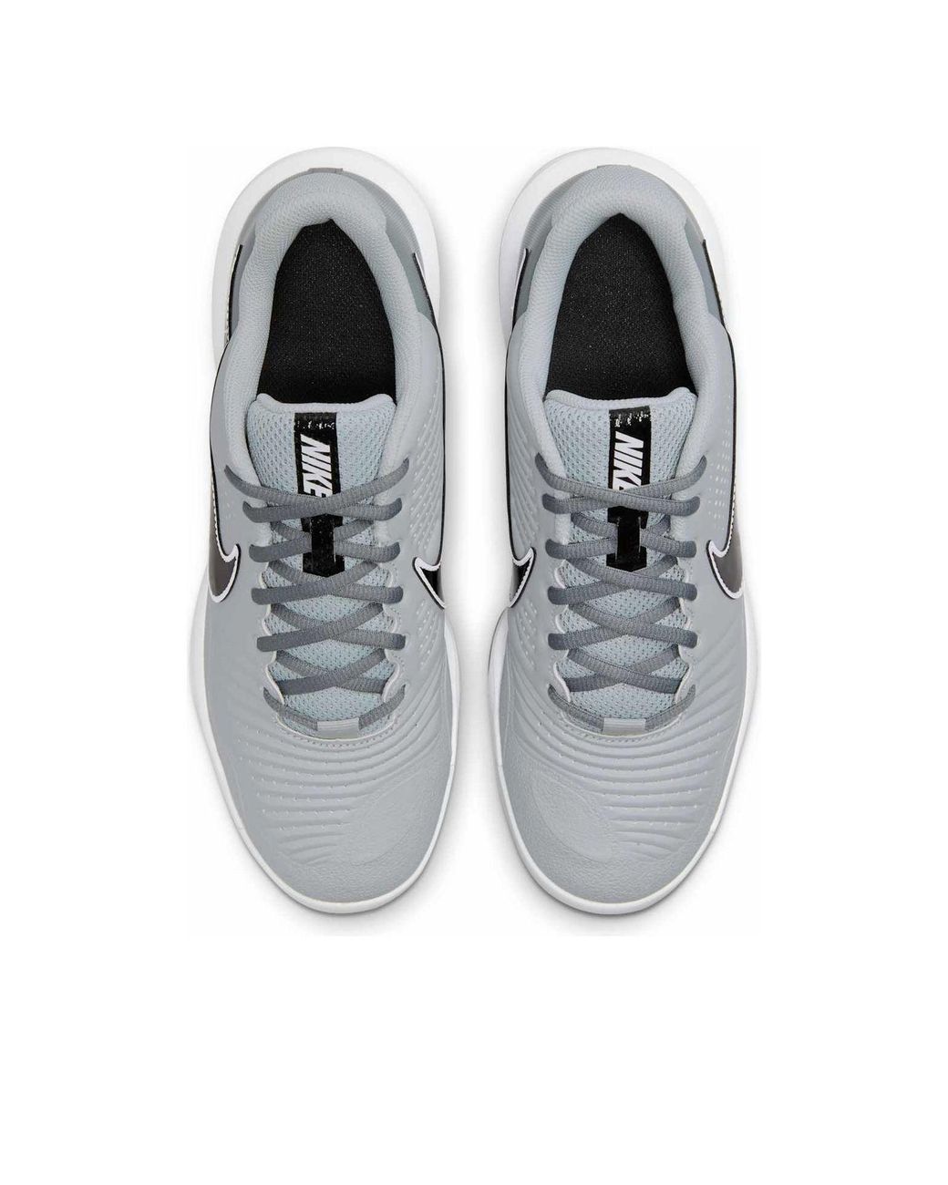 Nike Gray Alpha Huarache 3 Varsity Low 'Light Smoke' for men