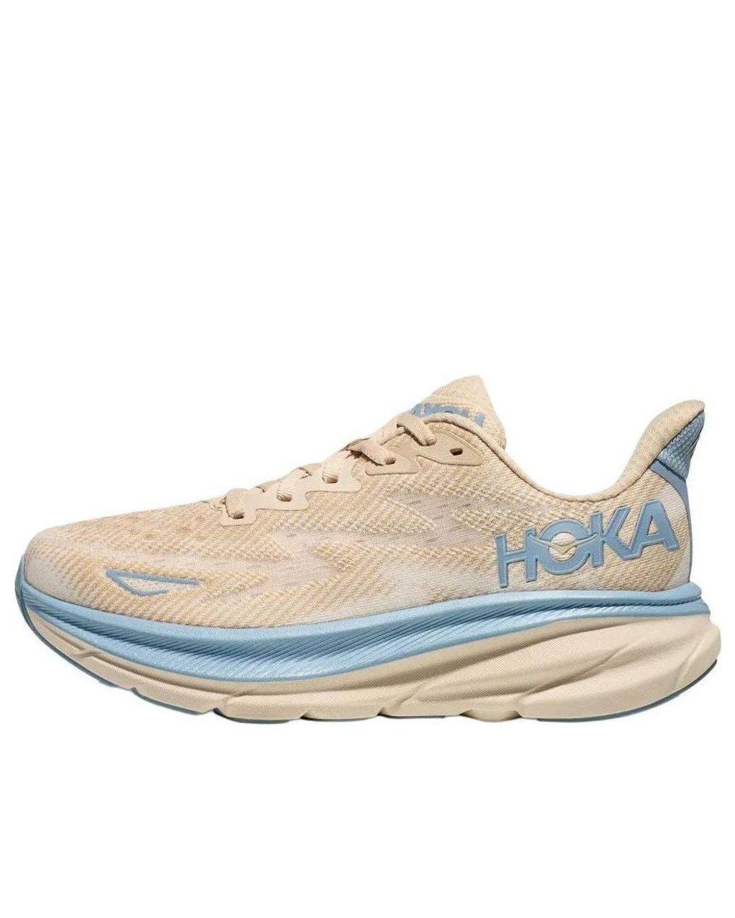 Hoka One One White (Wmns) Clifton 9 'Oak Alabaster'