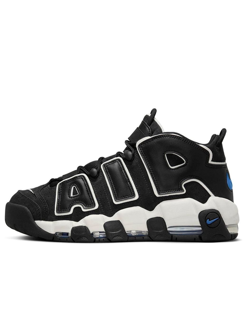 nike uptempo og black