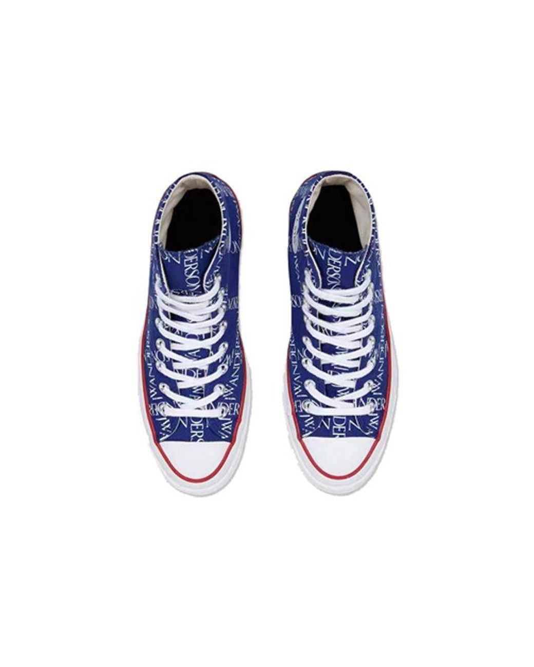 Converse Blue J.W. Anderson X Chuck 70 Hi Top 'Grid' for men