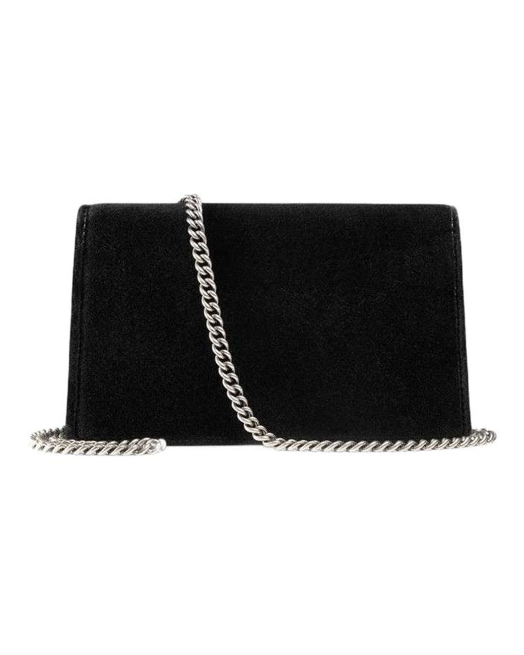 Gucci Black (Wmns) Dionysus Single Shoulder Bag Mini