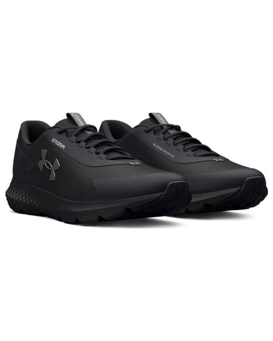 Under Armour Black Charged Rogue 3 Storm 'Triple' for men