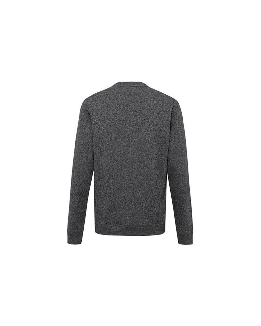 KENZO Gray Love Large Tiger Head Embroidered Sweatshirt 'Dark' for men