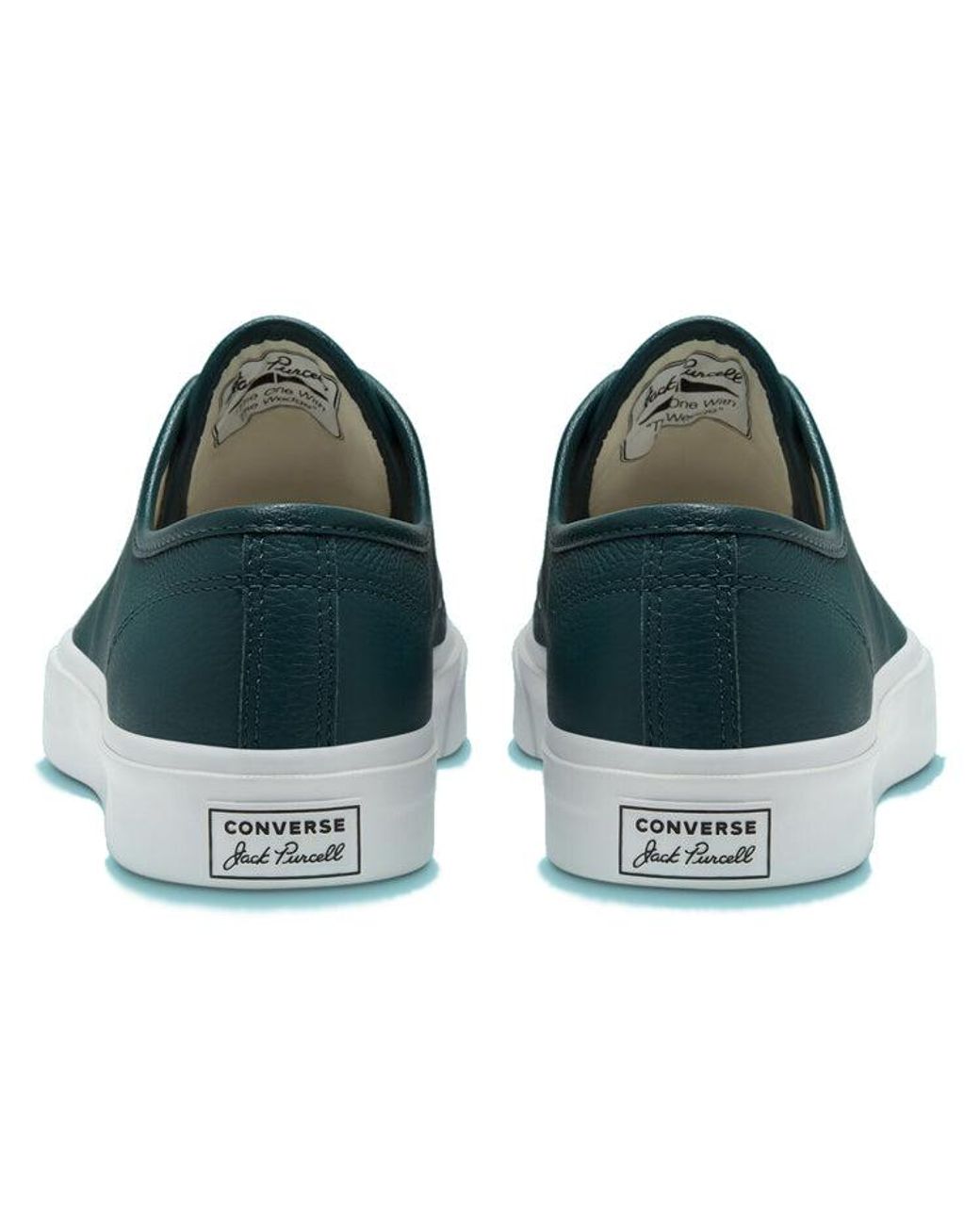 Converse Green Seasonal Color Leather Jack Purcell for men