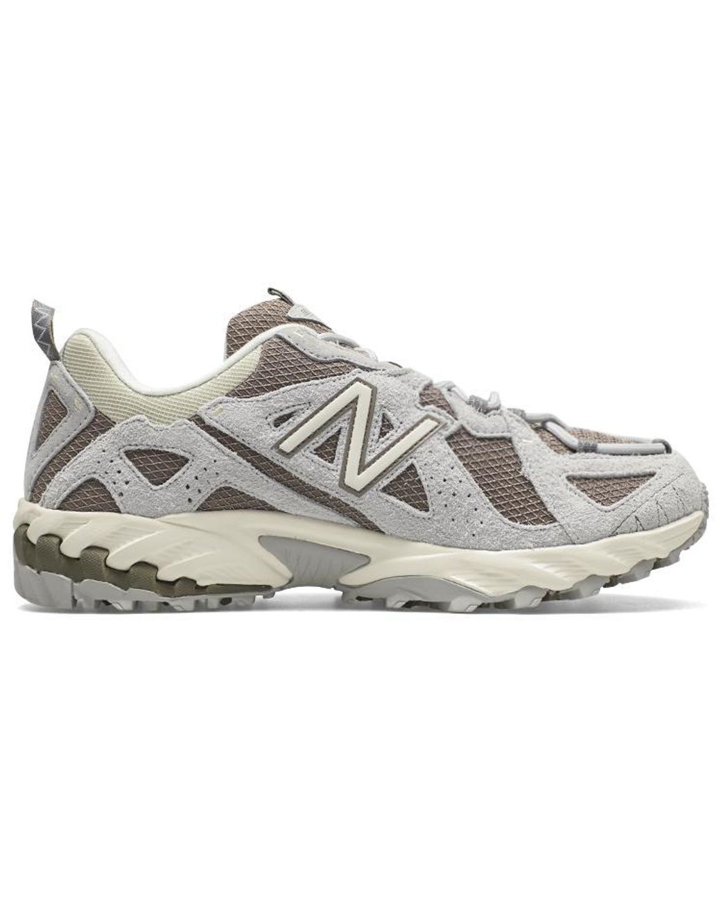 New Balance White 610 'Brighton Mushroom' for men