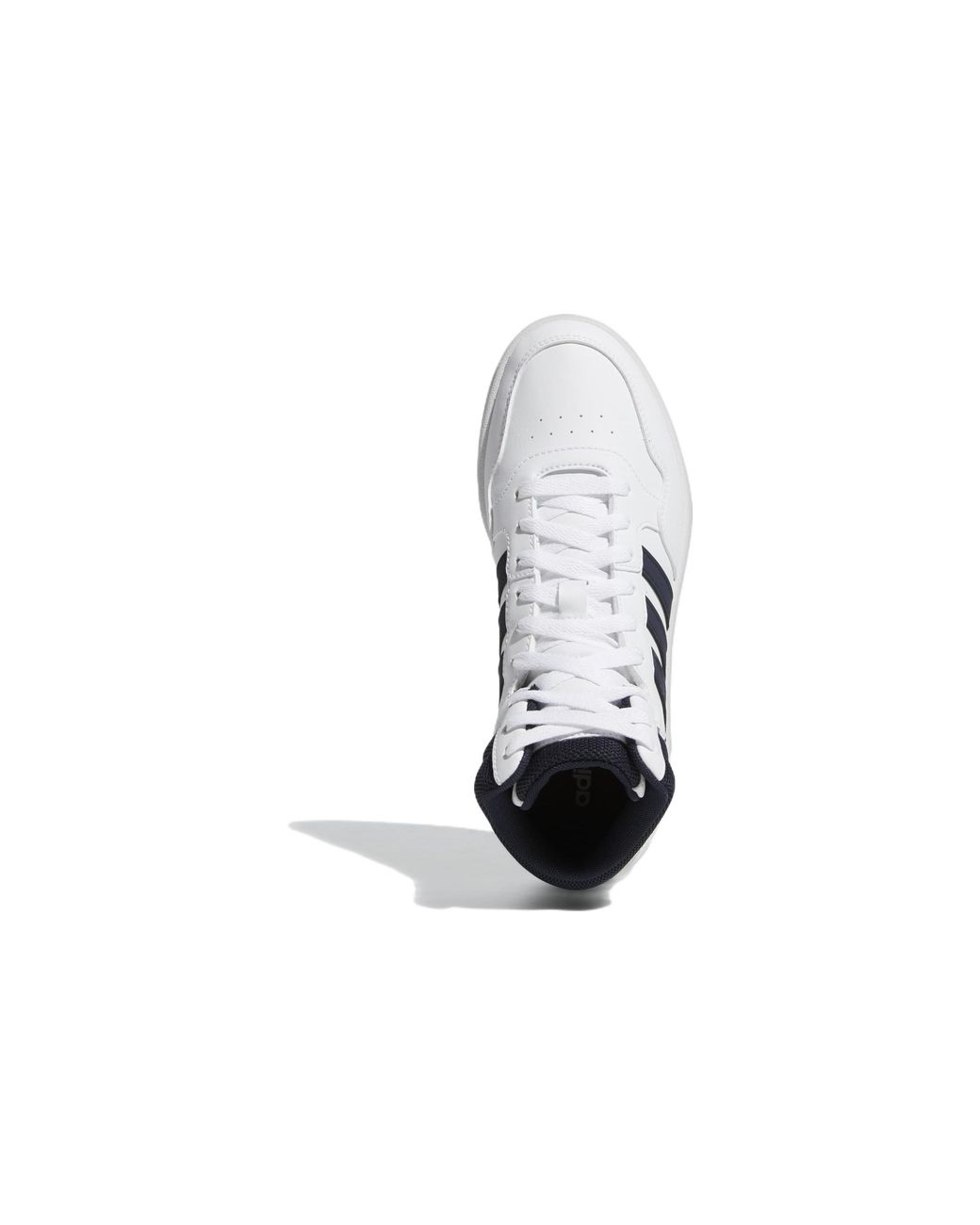 Adidas Blue (Wmns) Hoops 3.0 Mid Classic Shoes Legend Ink'