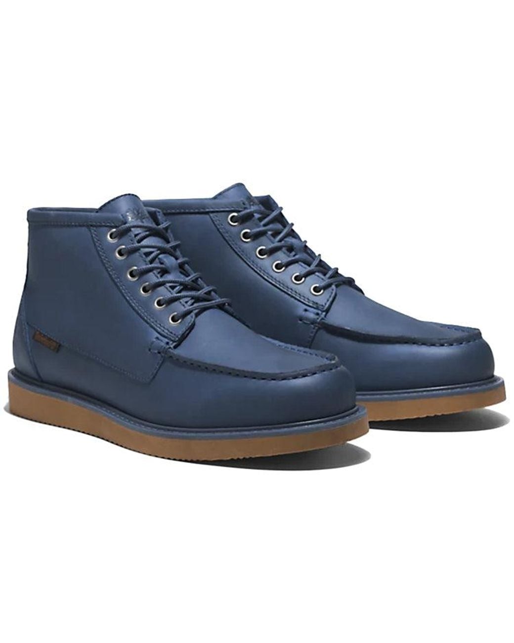 Timberland Blue Newmarket Ii Moc Toe Chukka Boots Nubuck' for men