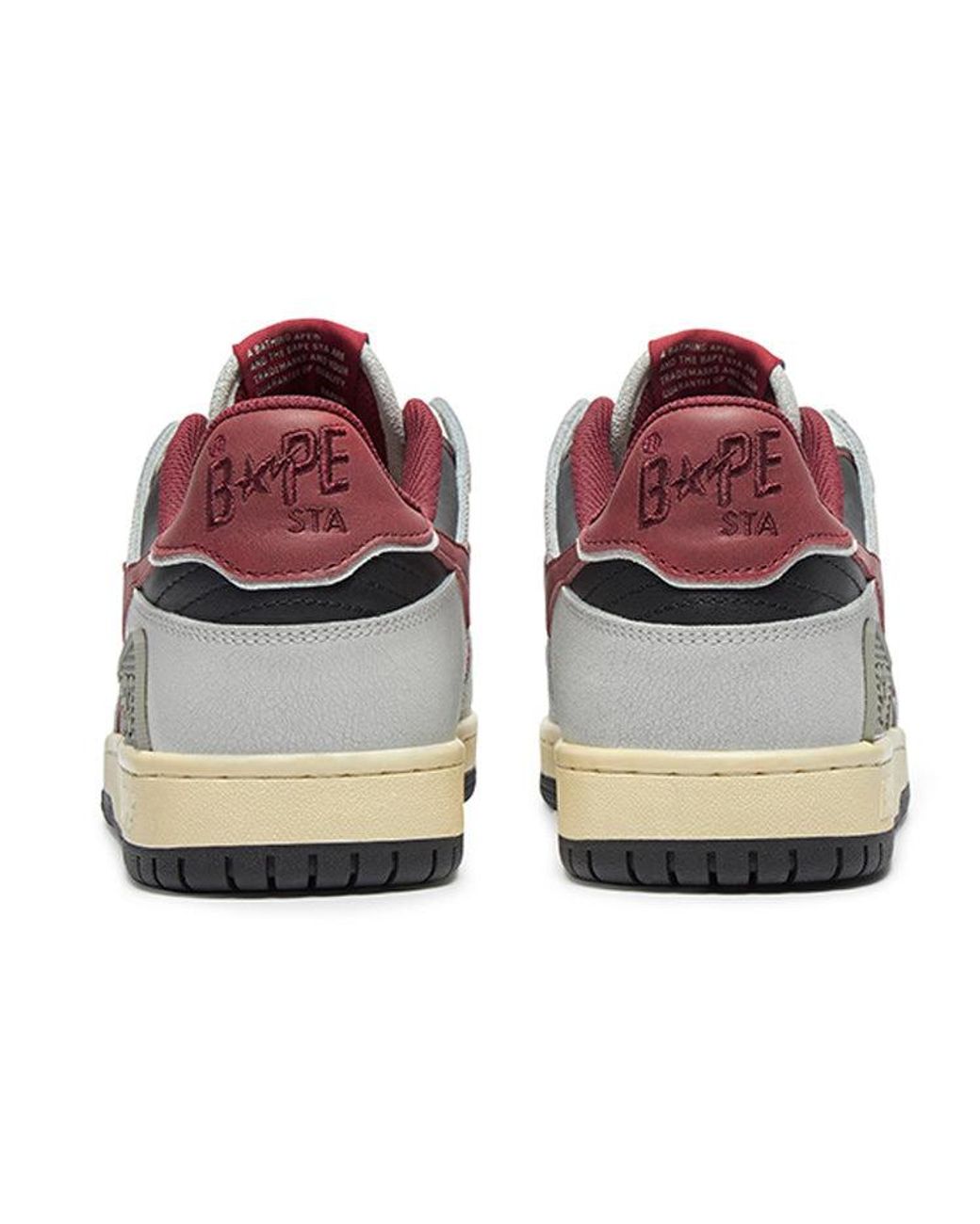 A Bathing Ape White Sk8 Sta #4