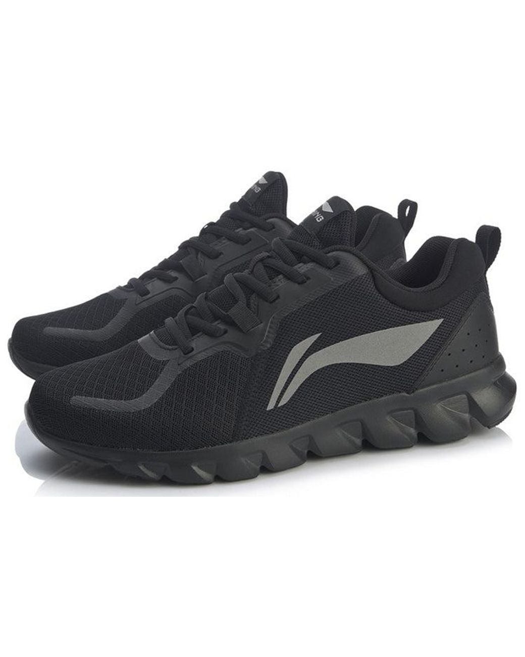 Li-ning Black Move With Your Heart Running Shoes for men