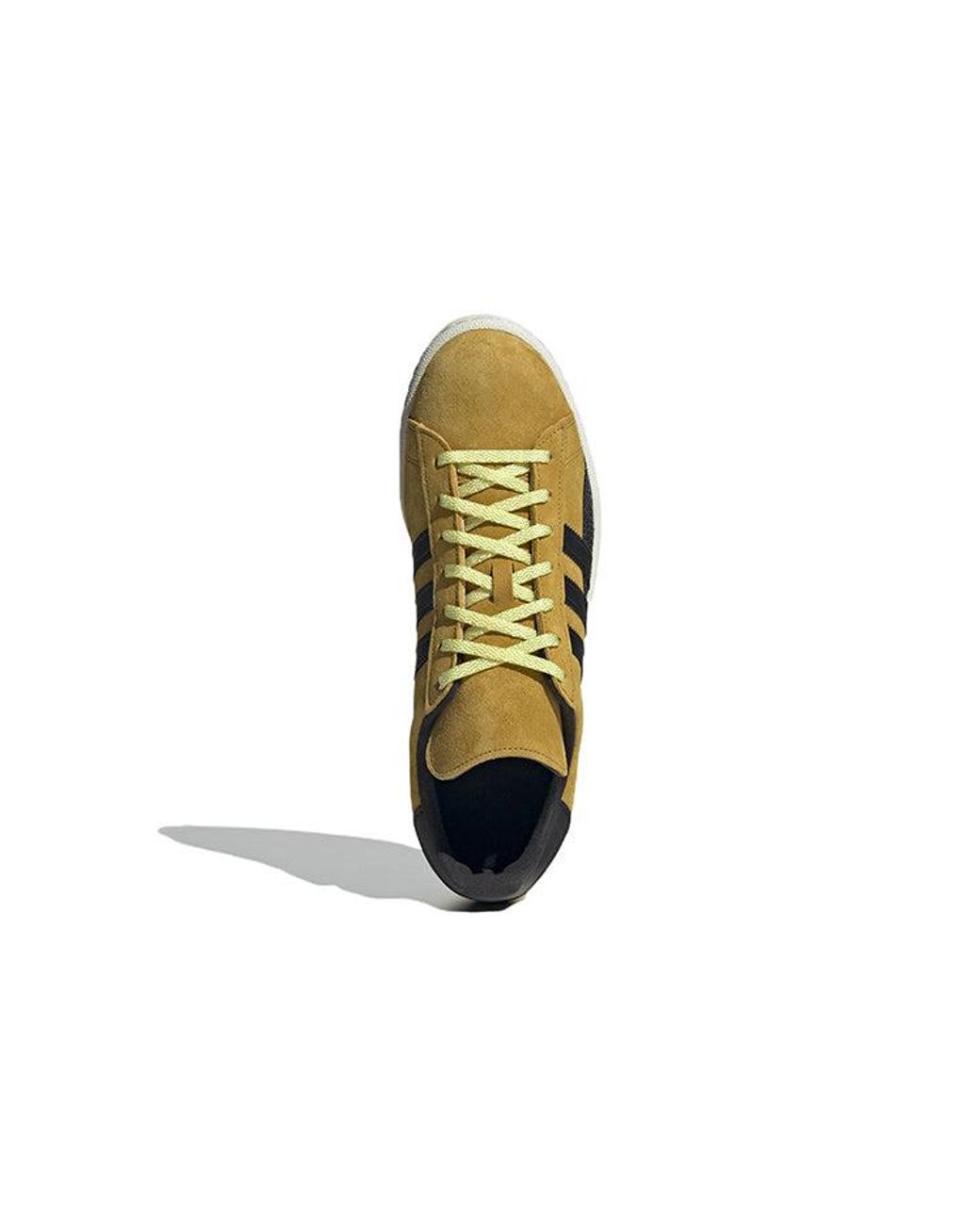 Adidas Brown Campus 80S Shoes 'Mustard' for men