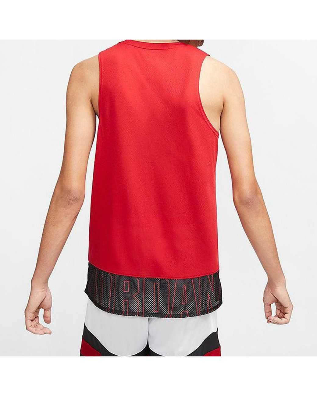 Nike Red 23 Alpha Basketball Sports Vest for men