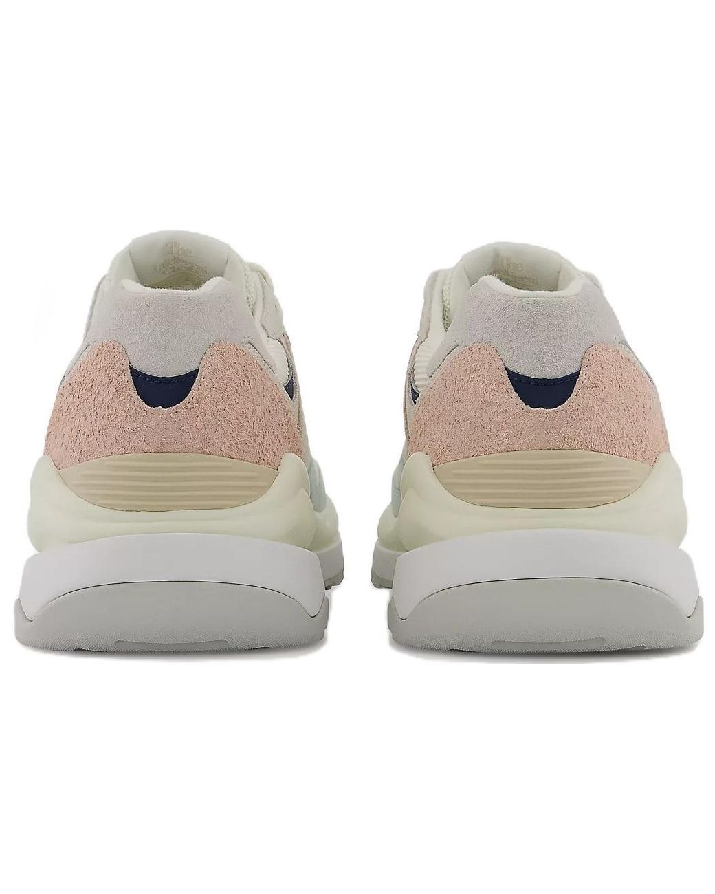 New Balance White 57/40 'Sea Salt Vintage Rose' for men