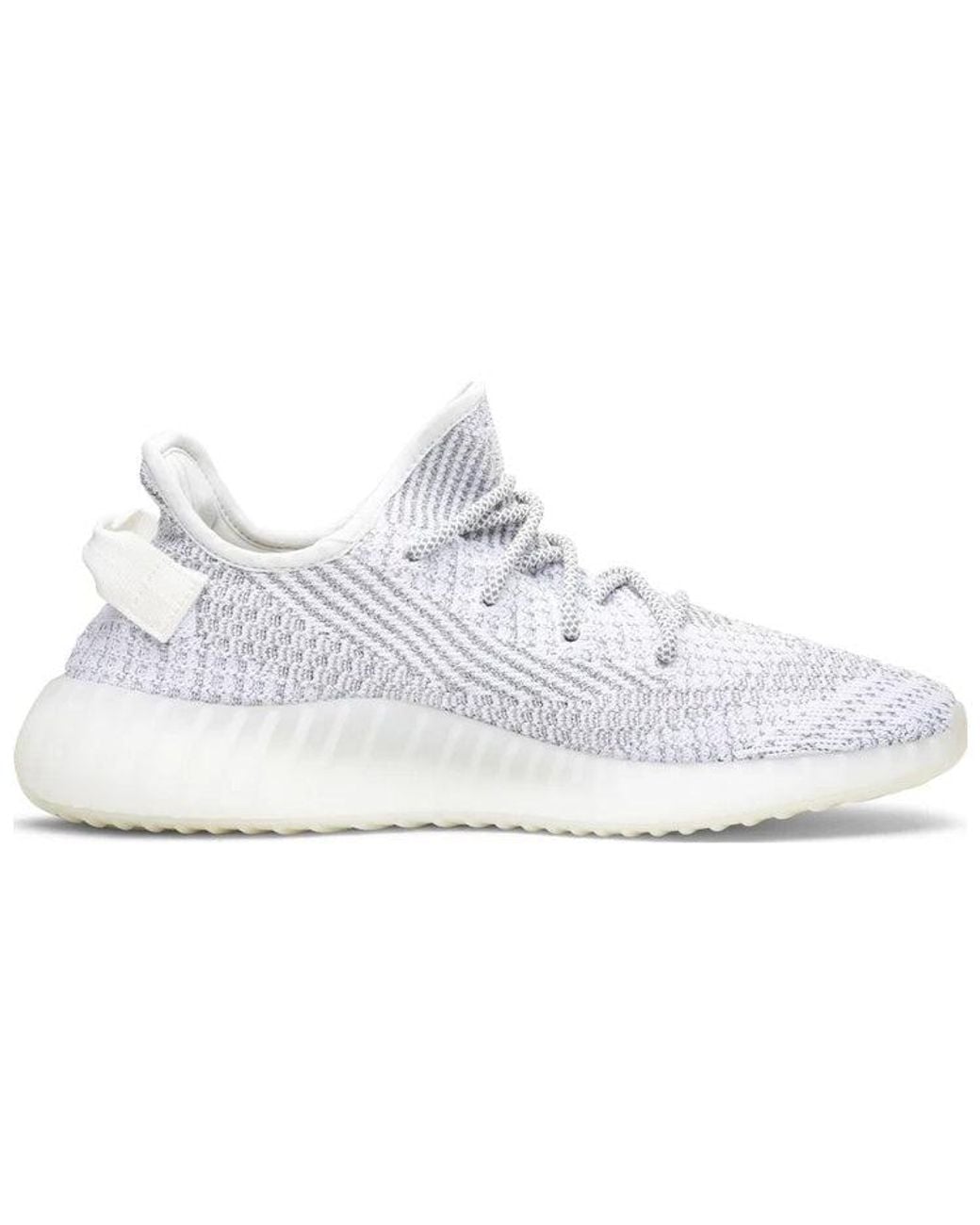 Adidas White Yeezy Boost 350 V2 'Static Reflective' for men