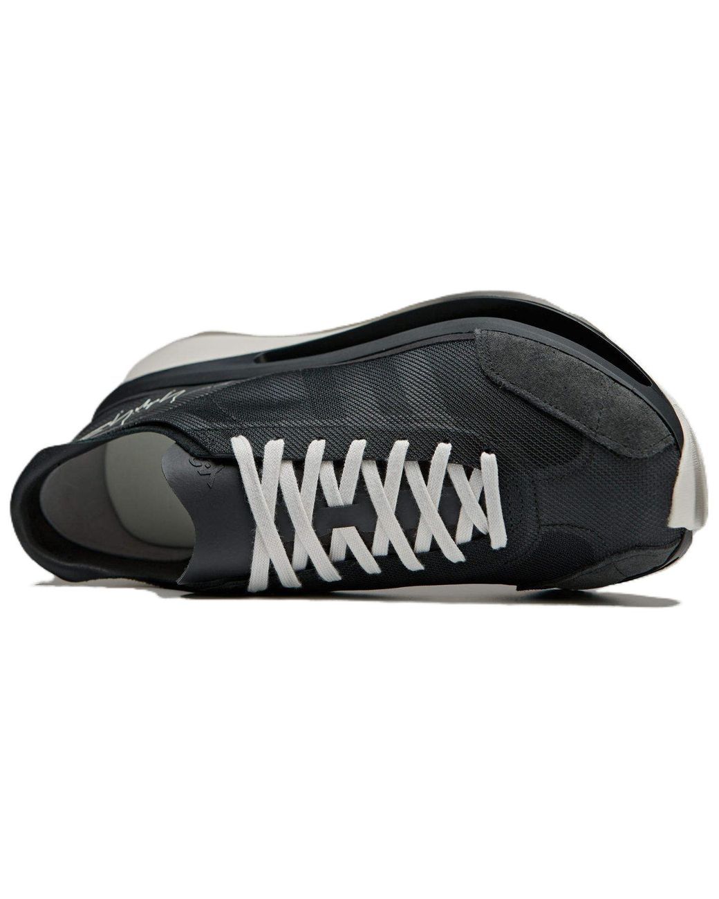 Adidas Black Y-3 S-Gendo Run Chalk Pearl' for men