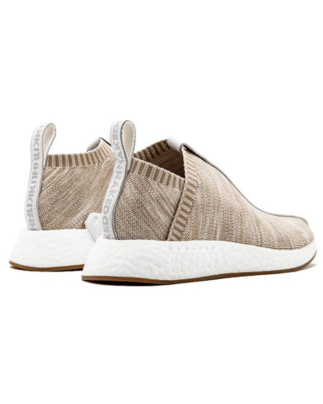 Adidas White X Kith X Naked Nmd_Cs2 Primeknit for men