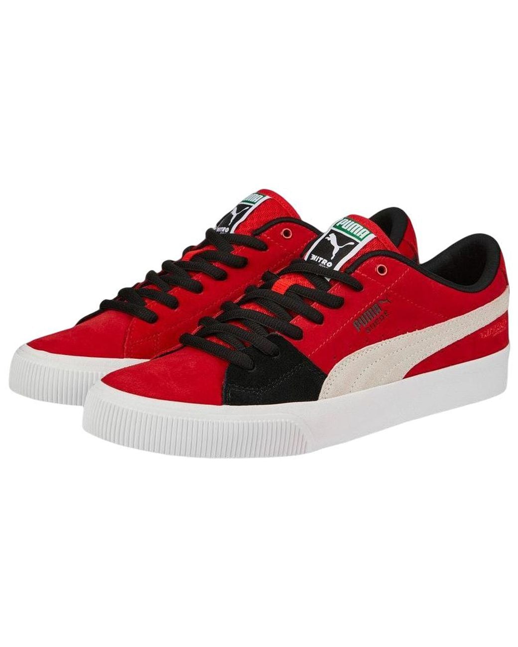PUMA Red Suede Skate Nitro for men