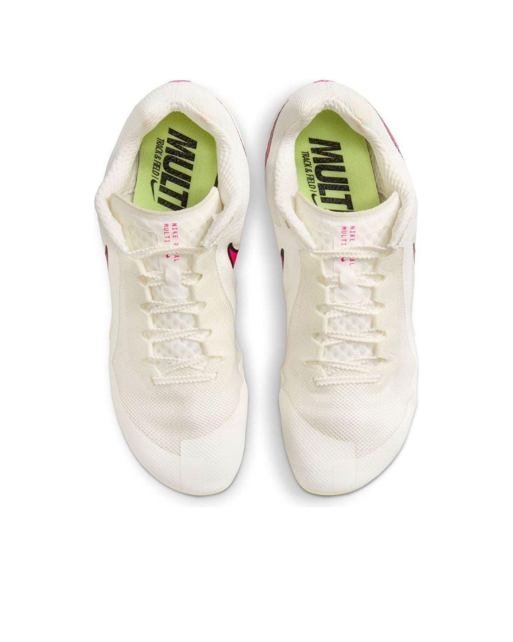 Nike White Air Zoom Rival Multi Spikes 'Sail Light Lemon Twist' for men