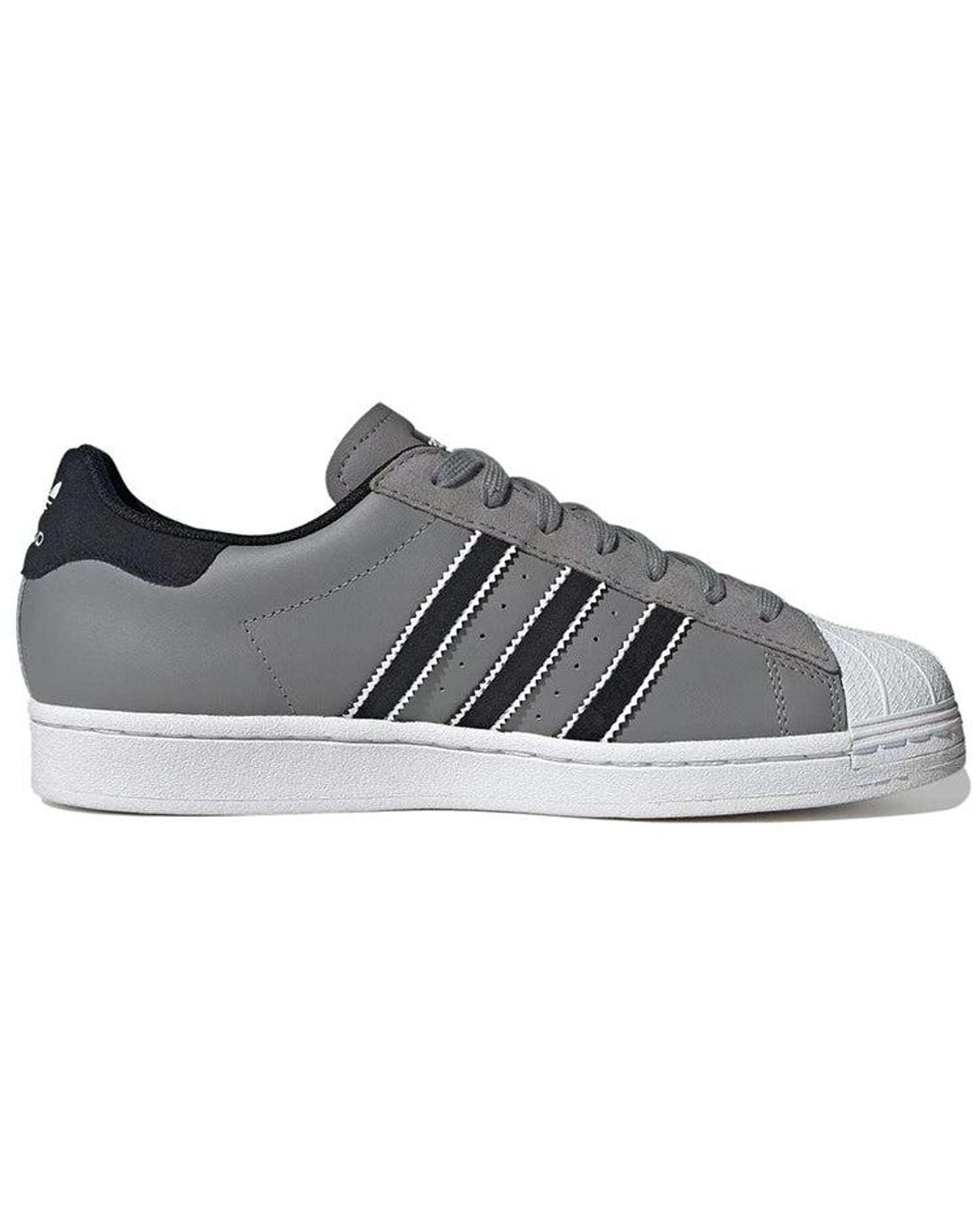 adidas Originals Superstar Shoes Three' in Grey for Men | Lyst UK