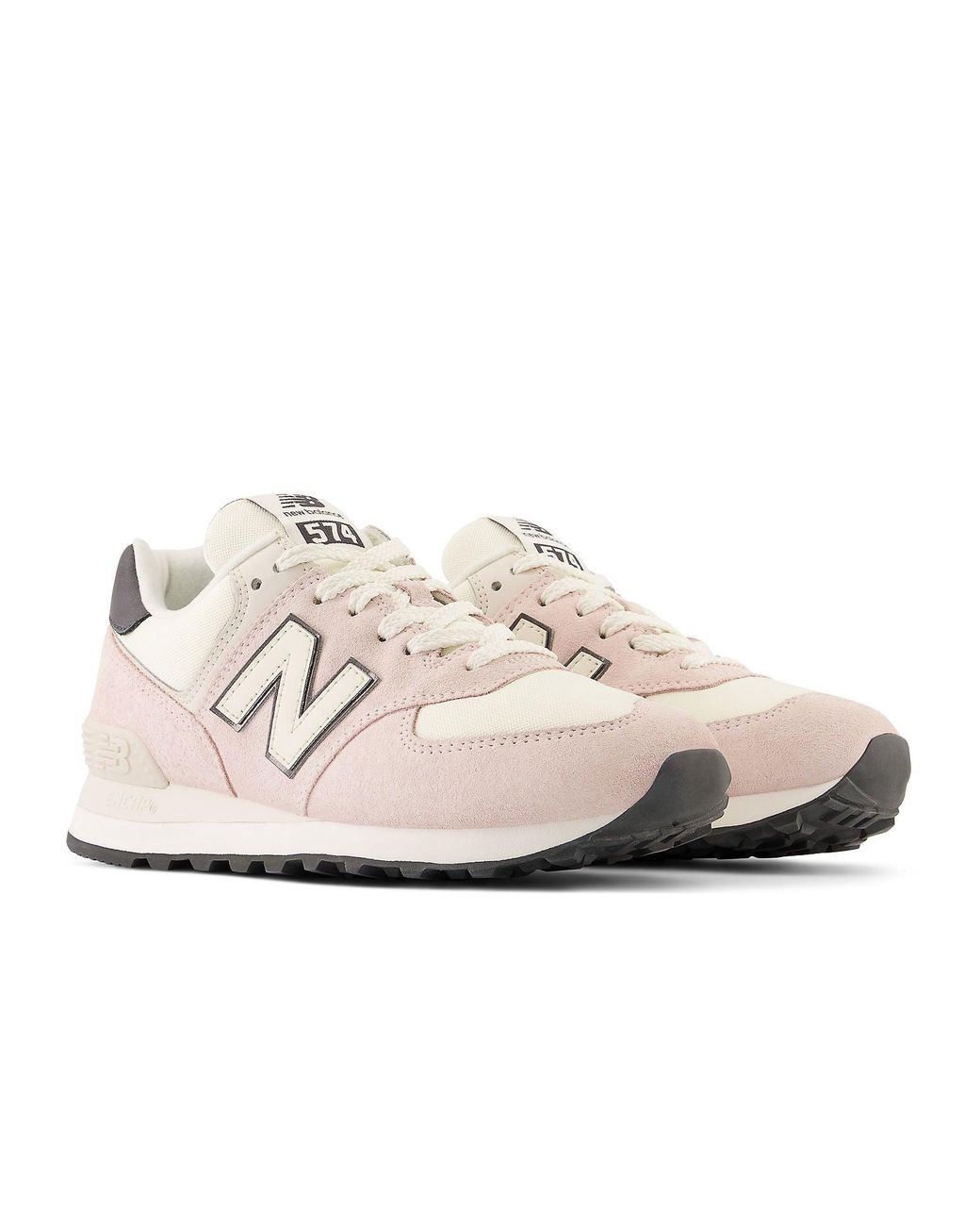 New Balance White (Wmns) 574 'Washed'