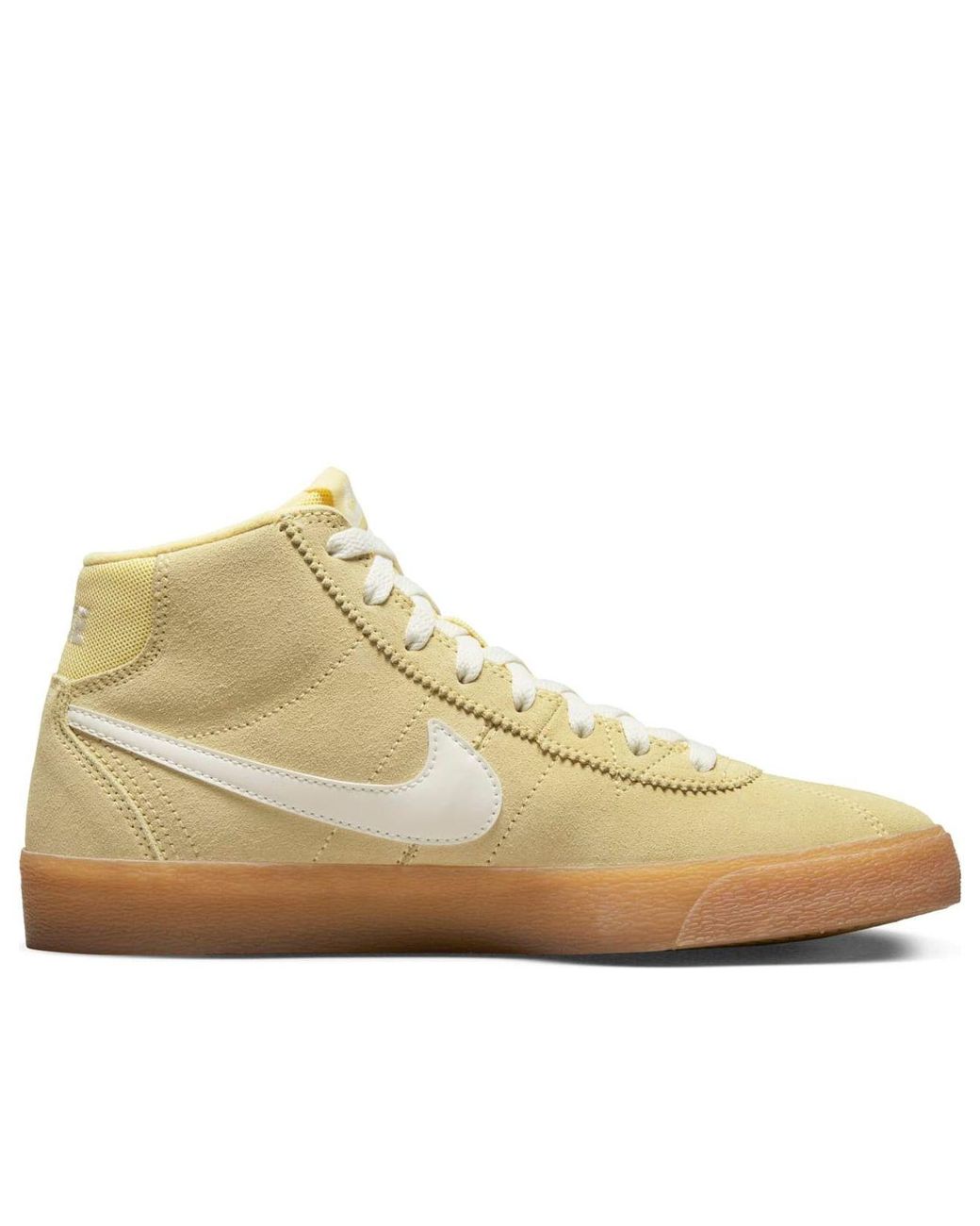 Nike Natural (Wmns) Bruin High Sb 'Lemon Wash Gum'