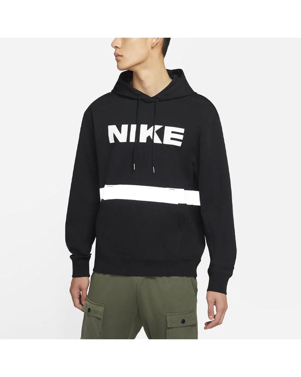 Nike Blue Nsw City Made Cargo Pocket Knit Pullover for men