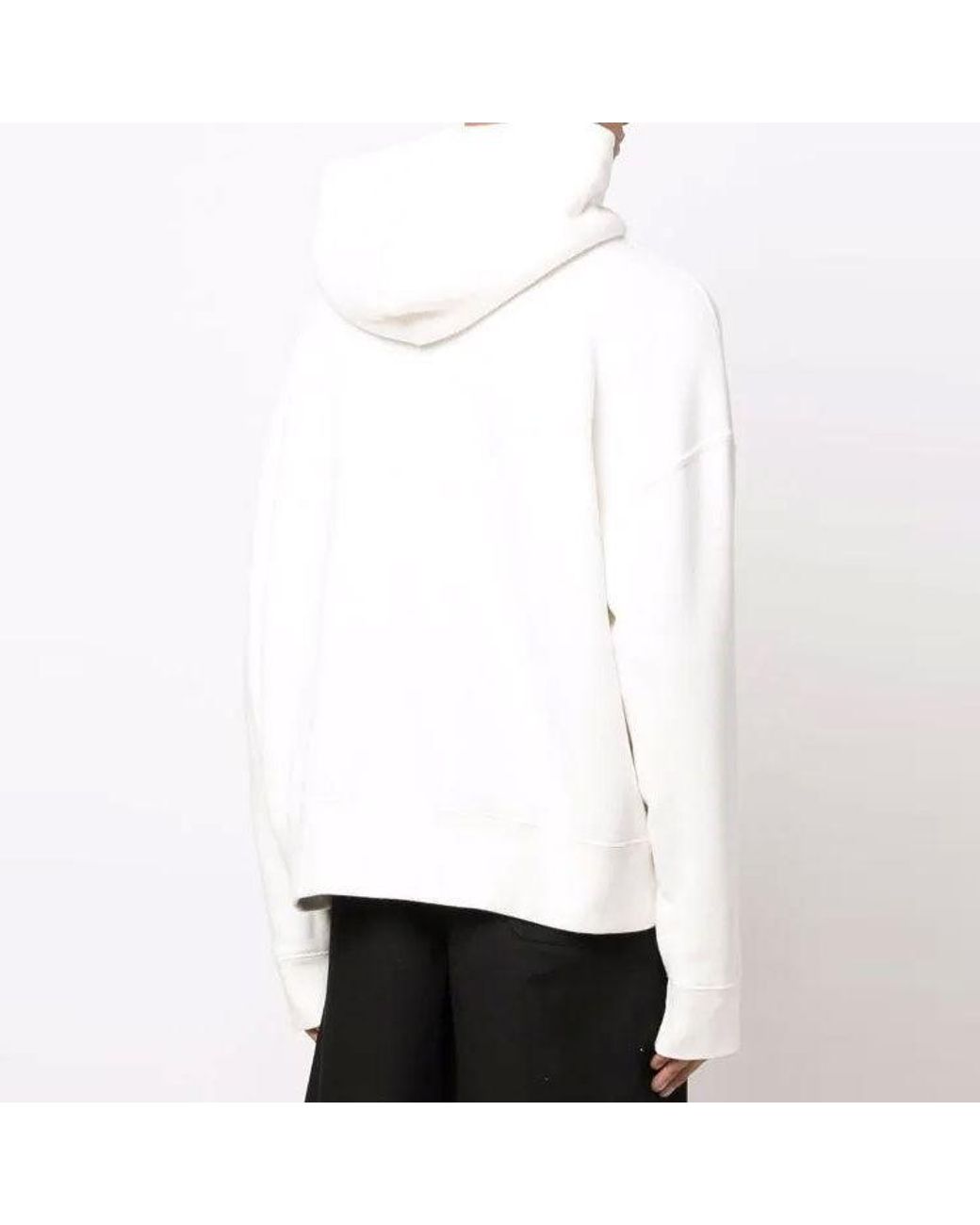 Palm Angels White Kill The Bear Popover Hoodie 'Off' for men