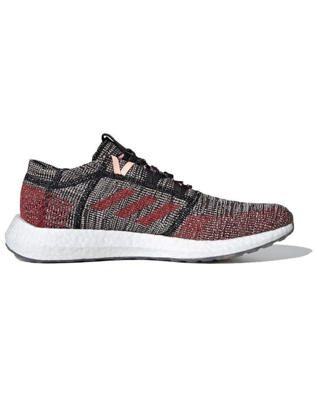 Adidas Brown Ren Zhe X Pureboost Go Scarlet' for men