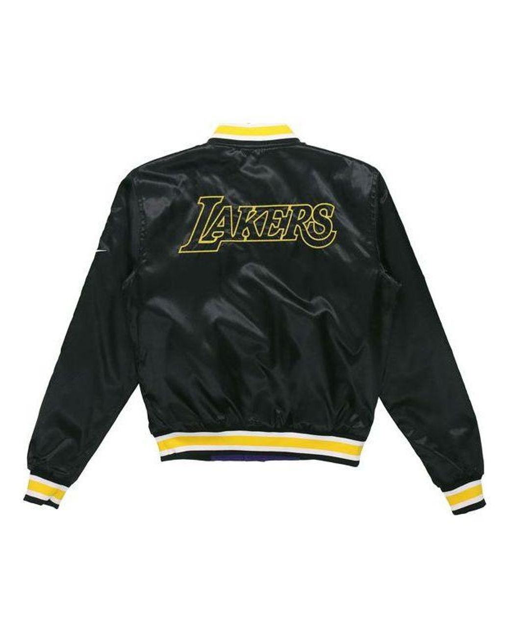 Nike Green Nba Los Angeles Lakers Reversible Sports Jacket for men