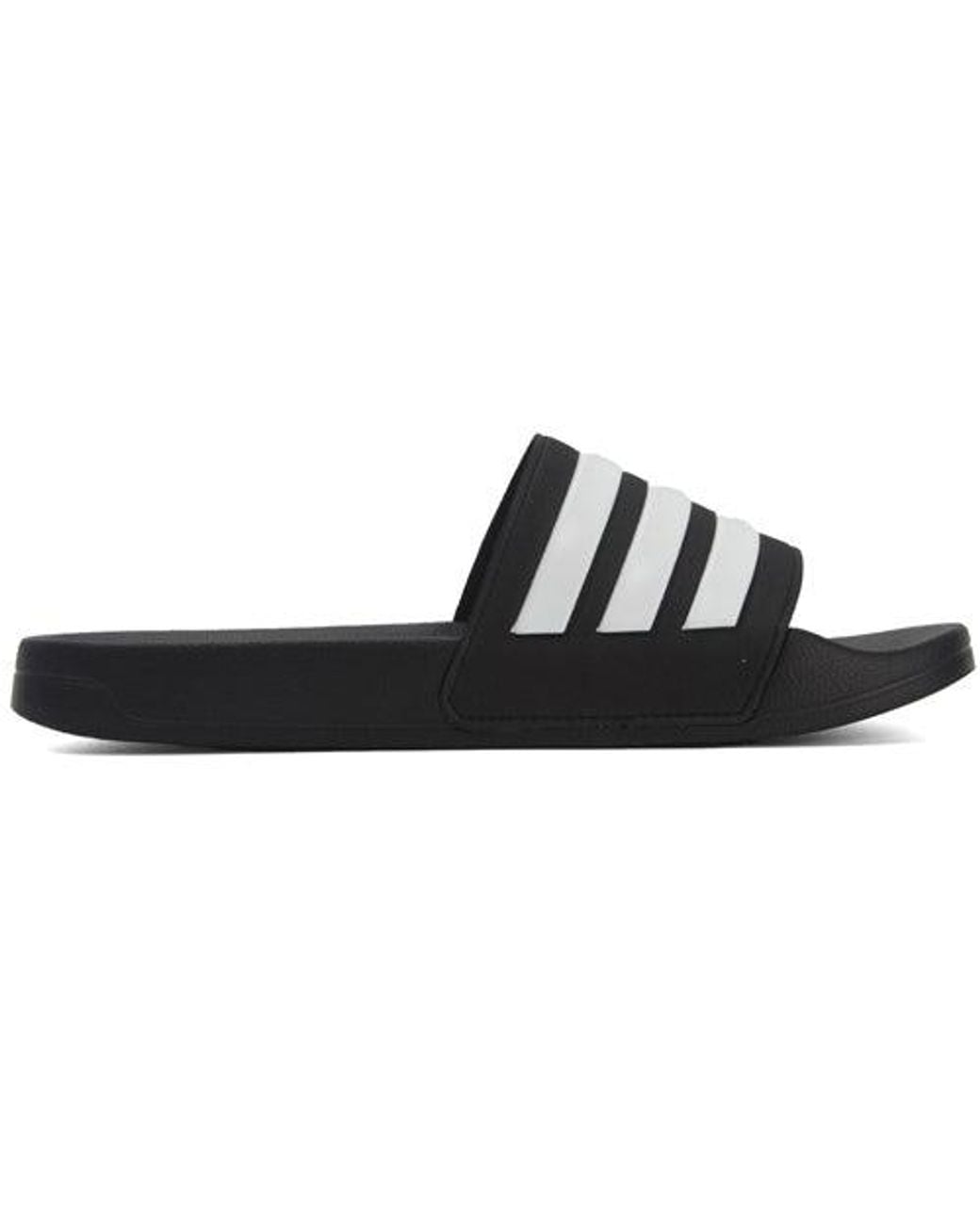 Adidas Black Adilette Cf Slides 'Core' for men