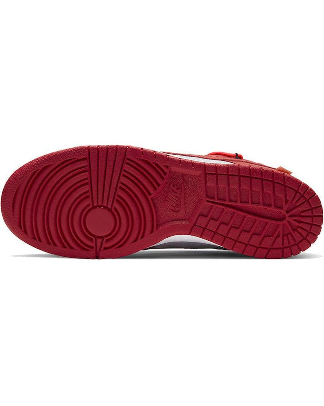 Nike Red X Off- Dunk Low 'University' for men