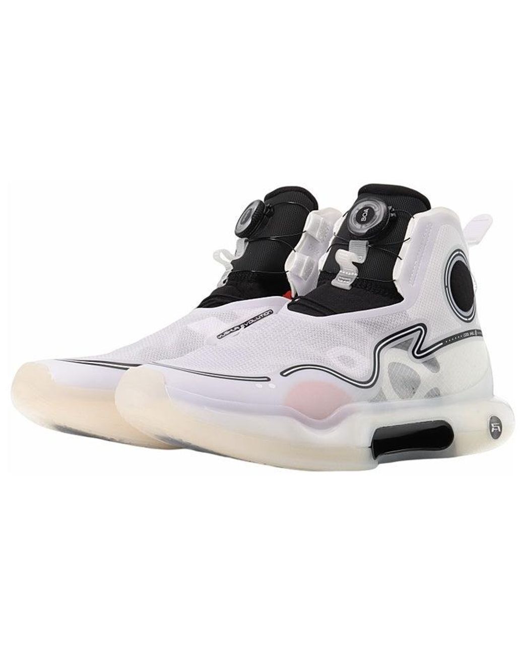 Li-ning Black Yushuai Evolution High 'Polar' for men