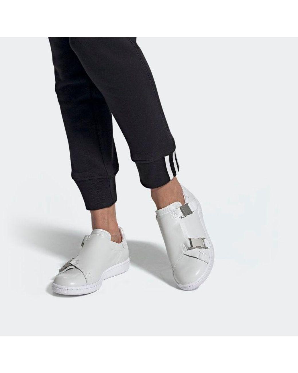 Adidas White (Wmns) Stan Smith Buckle 'Cloud'