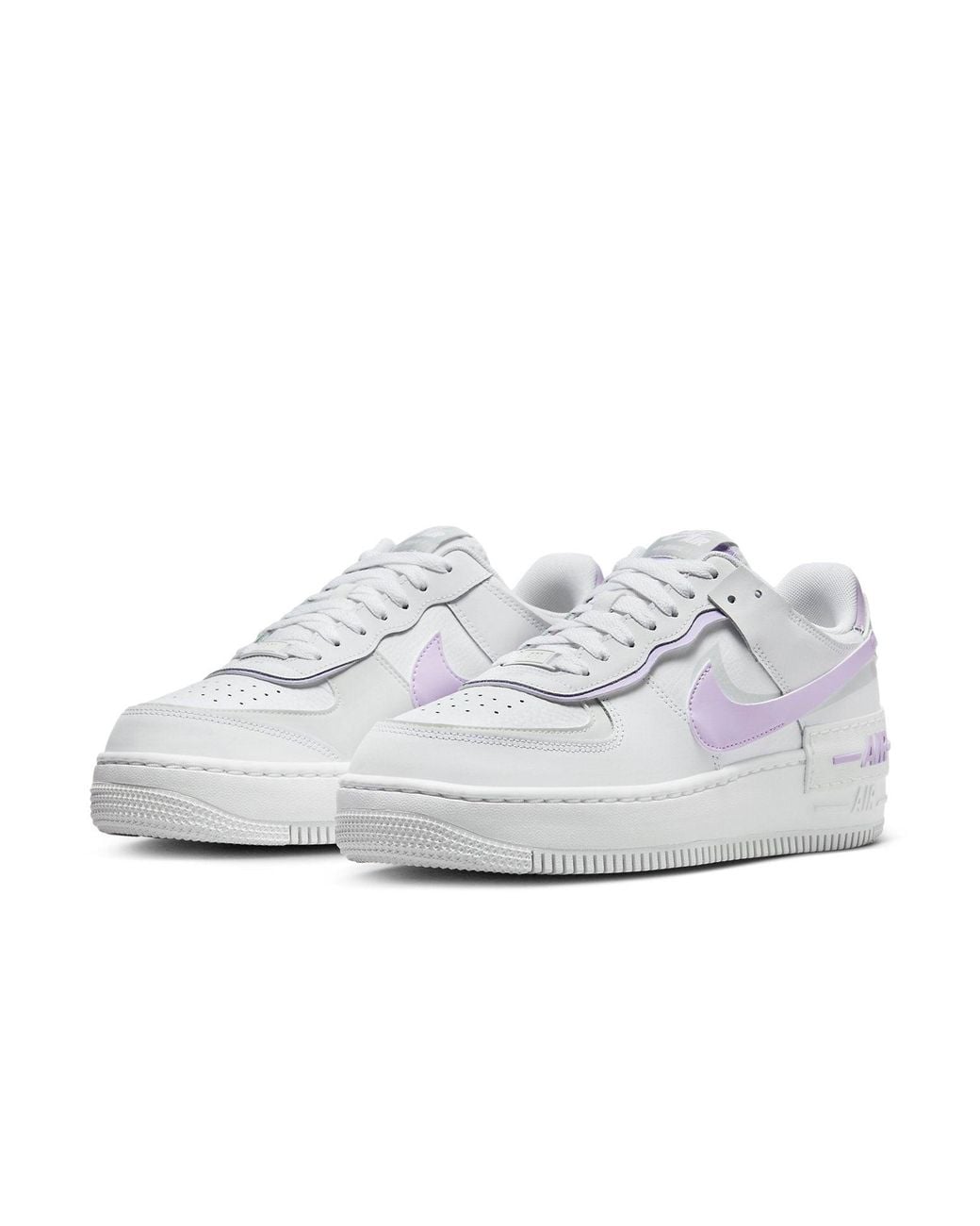 Nike White (Wmns) Air Force 1 Shadow Lilac Bloom'