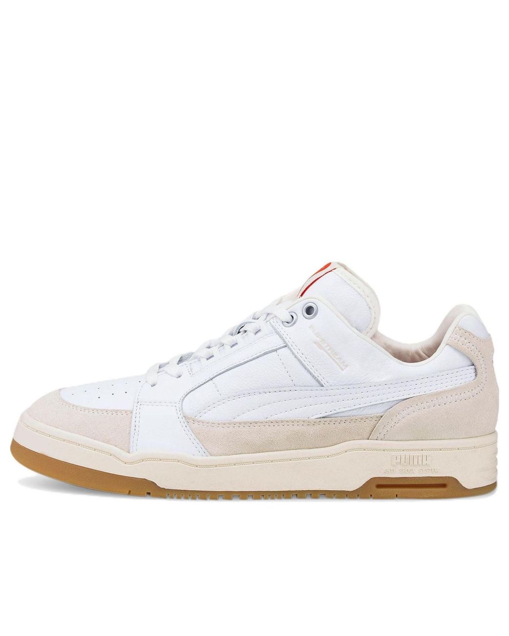 PUMA White Ami X Slipstream Low Pristine' for men