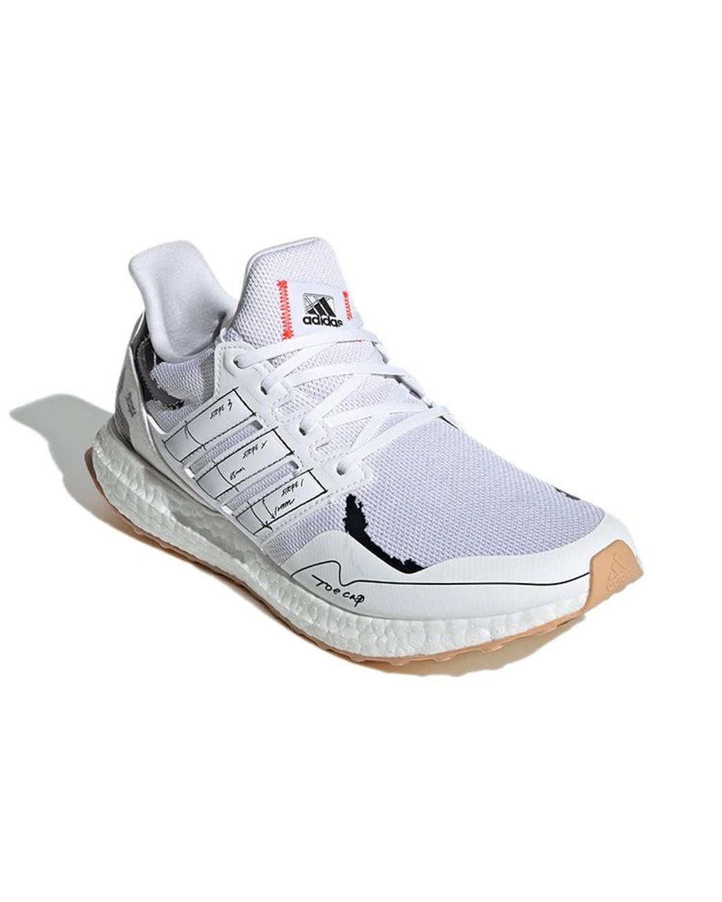 Adidas White Ultraboost Clima 'Schematic for men