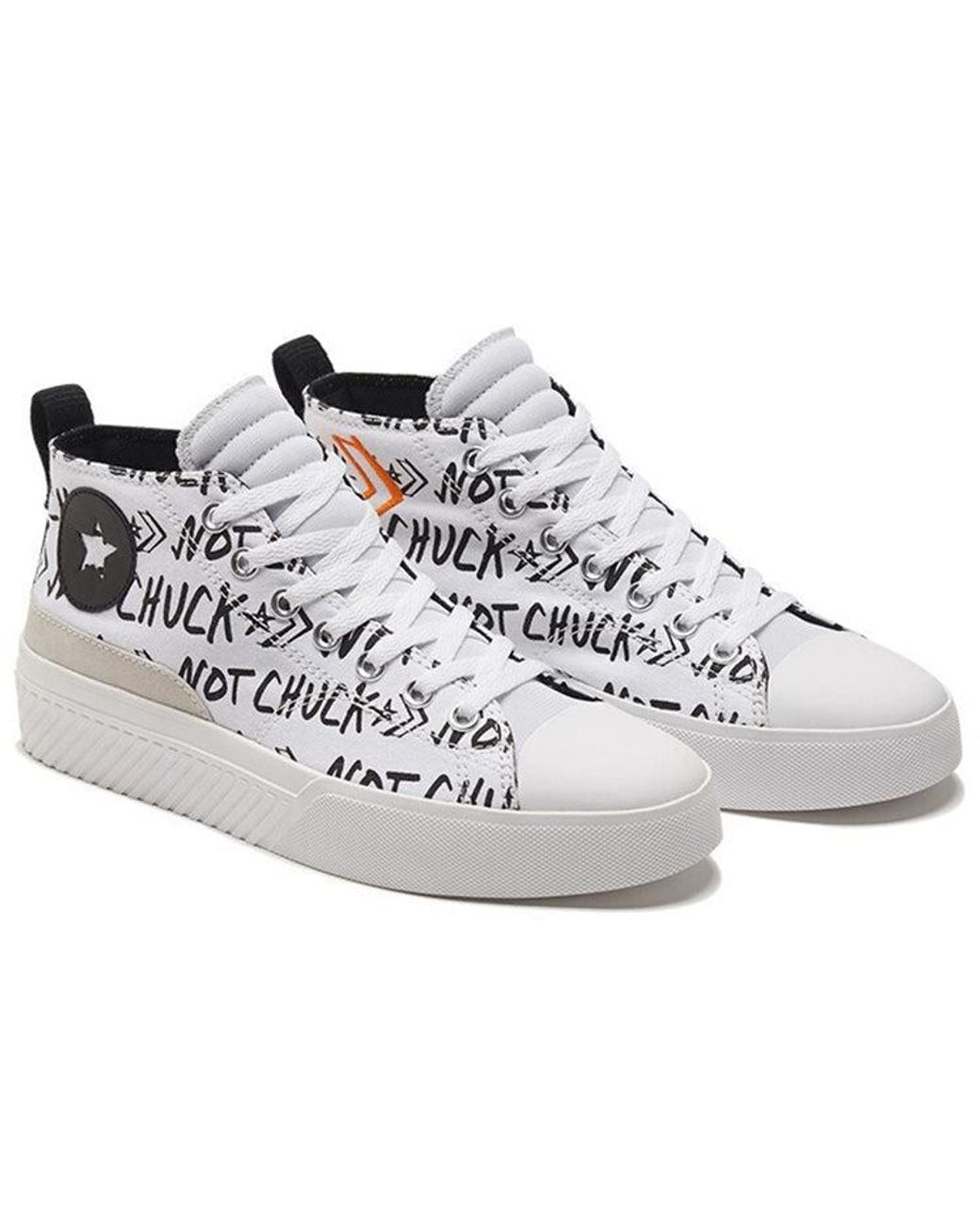 Converse White Unt1Tl3D Cs Mid 'Digital Terrain for men